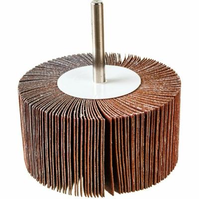 Круг шлиф.веерный, на шпильке 40*80мм Р120