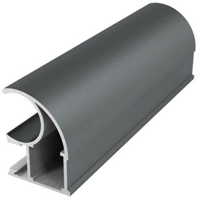 ПРЕМИАЛ Вертик проф С-асим Серый муар 5,4м