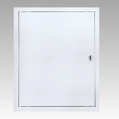 Люк пласт.418*418 с ручкой и фланцем 396*396 Л4040Р