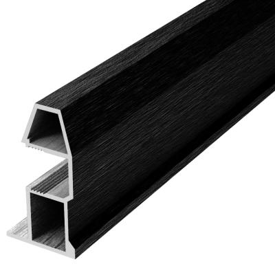 ПРЕМИАЛ ELEPHANT Вертик проф  ЧЕРНЫЙ браш 5,4м трапеция (FISH)