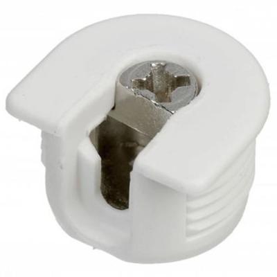 Стяжка-эксцентрик D20 белая, UP