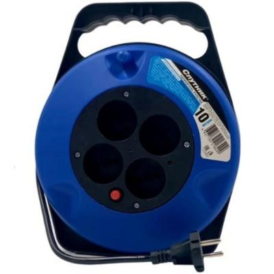 Удлинитель-рулетка СПУТНИК УР 2*1,0мм 10м 10А