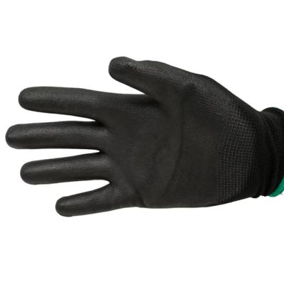 Перчатки Для точных работ, полиуретановое покрытие, черные PR-PU042