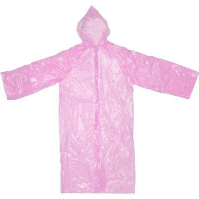 Дождевик-плащ, розовый 7560542