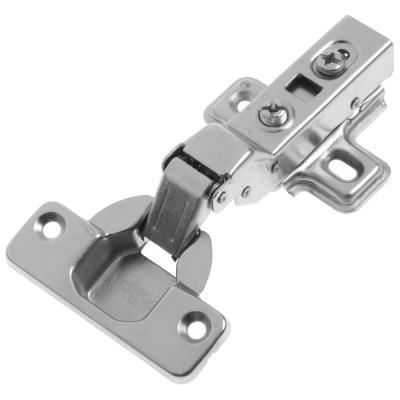 Петля  полунакладная с доводчиком, клик-он