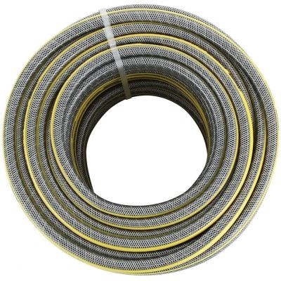 Шланг поливочный Кобра ПВХ армированный, мягкий, 3-х слойный,серый, 2,2мм D1/2, 25м