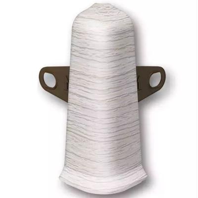 Уголок наруж с крепежом Ясень серый 85мм Деконика   253