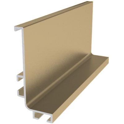 Профиль для кухонных баз L JAZZ 6м золото матовое