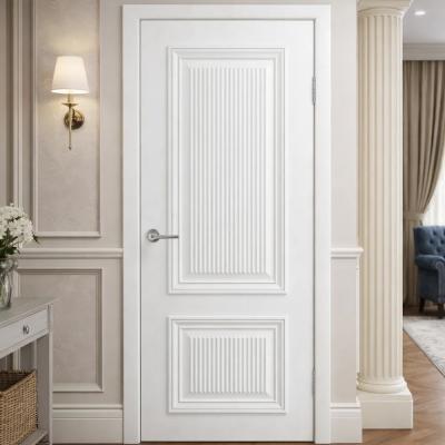 Дверь межкомнатная Парма 2 В2 Эмаль Белая ширина 800мм