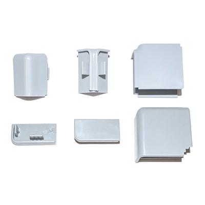 СКИФ комплект аксессуаров для плитуса КВАДРО серебро