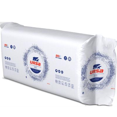 Минвата URSA П-15 плита (1200*610*50мм) 0,8784м3 15,5 плотность  24 ШТ.