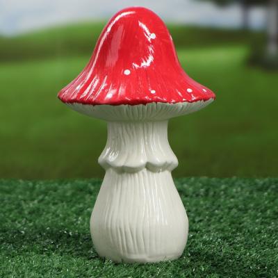 Садовая фигура Гриб Мухомор 12*12*20см 1454744
