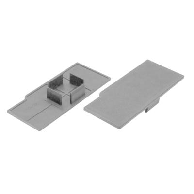 Заглушки торцевые FELIX хром универсальные (L+R)