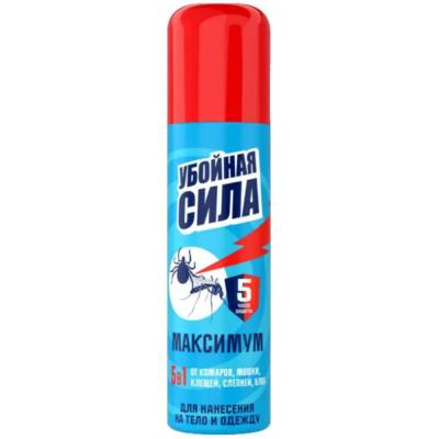 Аэрозоль Максимум убойная сила Дэта 150мл