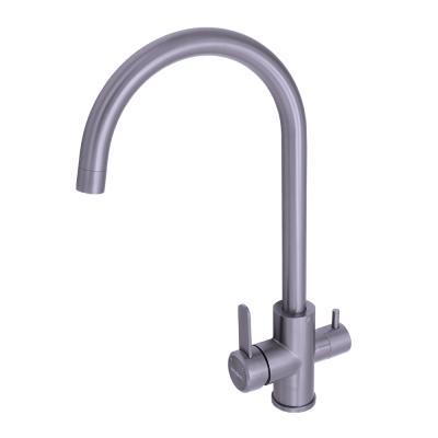 Смеситель для кухни ИРИС сатин