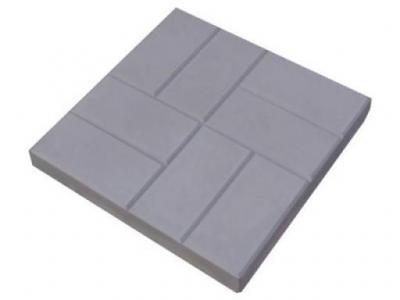 Плитка тротуарная 8 кирпичей 300х300х30 серая