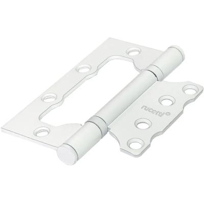 Петля стальная без врезки RFH-100*75*2,5 W, белый пара