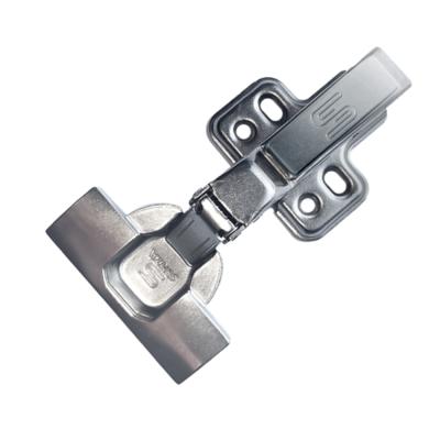 Петля полунакладная SENZA SIMPLE clip-on с доводчиком на 4 отверстия