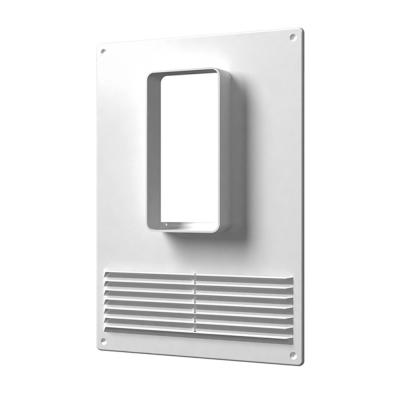 Площадка торц. вертикальная с решеткой 205*240 фланец 60*120