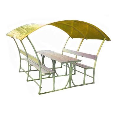 Беседка Солнышко (поликарбонат желтый)