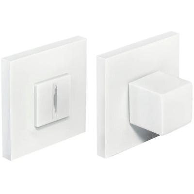 Завертка сантехническая на квадратной розетке 6 мм, MH-WC-S6 W белый