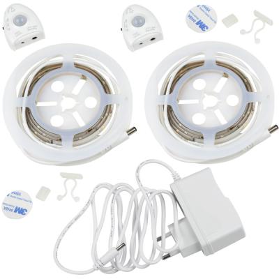 Набор светодиодная лента с датч.движ. и освещ. 2*3W ULS-R02-6W/4000K/1.2M*2/DIM Sensor Uniel