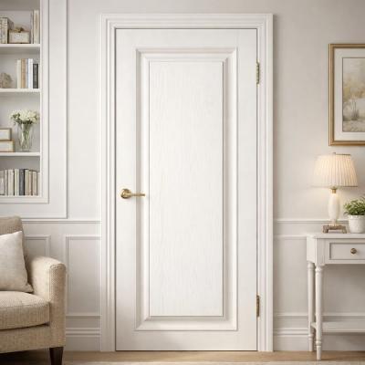 Дверь межкомнатная TORINO Эмаль белая, ширина 800мм/ Багет 3