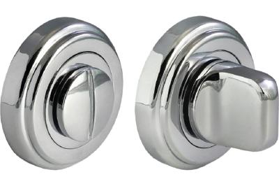 Завертка сантехническая, хром МН-WC-CLASSIC PC (круг)