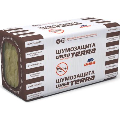 Минвата URSA Терра шумозащита плита (10-1250-610-50мм) 0,381м3 10плит
