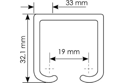 Направляющая TRACK 2M