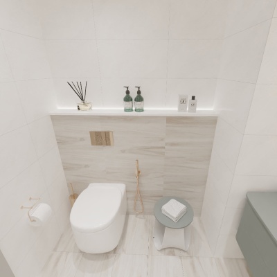 6260-0072 Керамогранит БЛИСС 30*60,3см белый 1,44м2