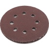 Круг абразивный на ворсовой основе, под липучку перфорированный, Р60, 125мм, 45-9-270