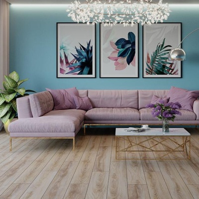 Ламинат КU Дуб Харт FР1005 34кл. (1380*193*10мм) Kastamonu ULTRAMARINE