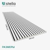 Панель Стеновая Акустическая Stella Comfort Standart белая 2780*600*9