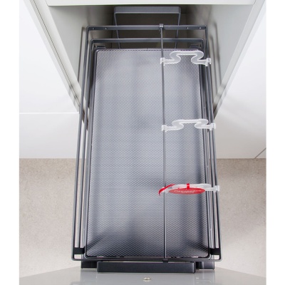 KR28/2/3/300/GRPH Корзина 2-х ярусная с довод.нижн крепление QUADRA