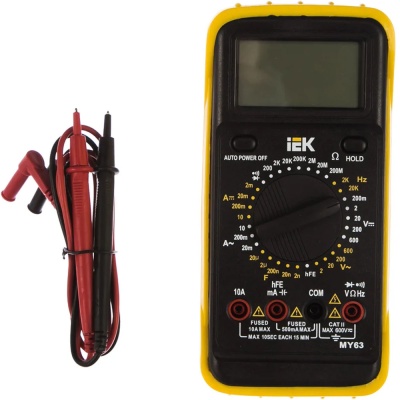 Мультиметр IEK цифровой MY63 TMD-5S-063