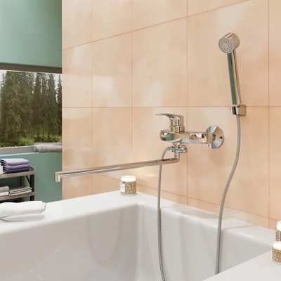 Смеситель для ванны и раковины Mixline