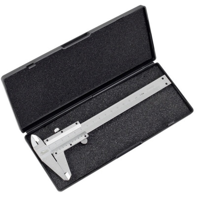 Штангенциркуль ШЦ-125 механический, с глубиномером в кейсе, 125мм 15-5-125