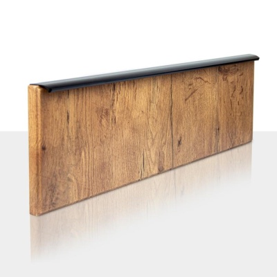 PT002-1000BL Ручка д/мебели торцевая LOFT 1000мм черная матовая