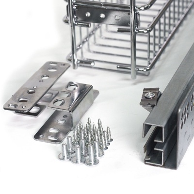 Бутылочница SENZA классик 100 мм cкрыт монтаж ЛЕВАЯ с доводчиком (1шт/уп)