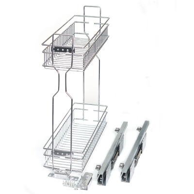 Бутылочница SENZA классик 100 мм cкрыт монтаж ЛЕВАЯ с доводчиком (1шт/уп)