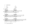 Система выдвижных ящиков Senbox Senza 2D (450*199,белый, 6шт/уп)