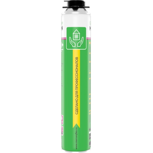 Пена монтажная профессиональная MARCON PRO 70+ GREEN FOAM