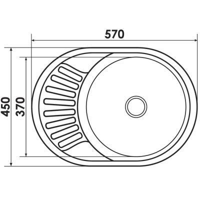 Мойка декор Premial 5745 (0,8) универс.