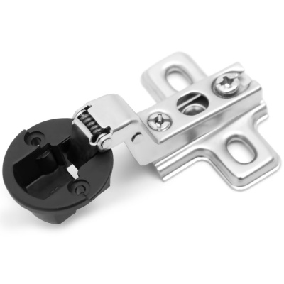 Н502С/1410 Мини петля слайд-он с для стекл.дверей BOYARD без накладки