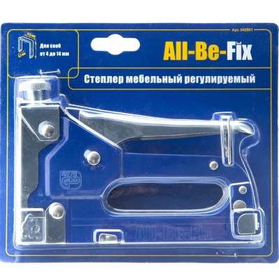 Степлер мебельный 53 тип 4-14мм All-Be-Fix 642901