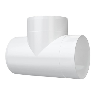Тройник D100 ПВХ