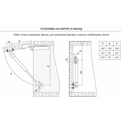 GL105GR/80/1 Газ лифт BOYARD