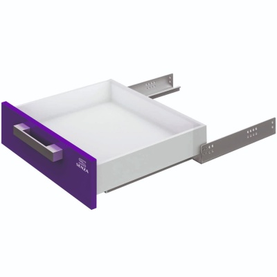 Направляющие SENZA Vento 300 (скрыт монтаж полного выдвижения 3D clip тип В, 10шт/уп)