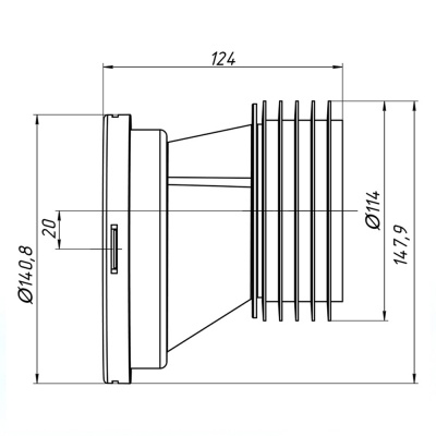 Манжета для унитаза